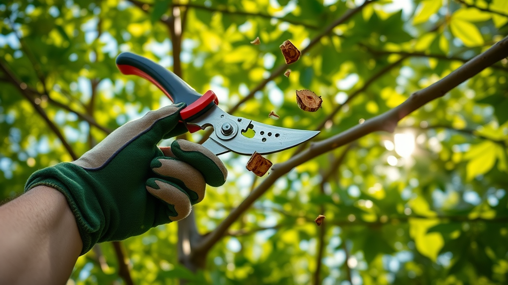 bypass lopper steel blade hand pruner carbon steel precision branch cutting tree pruning tools