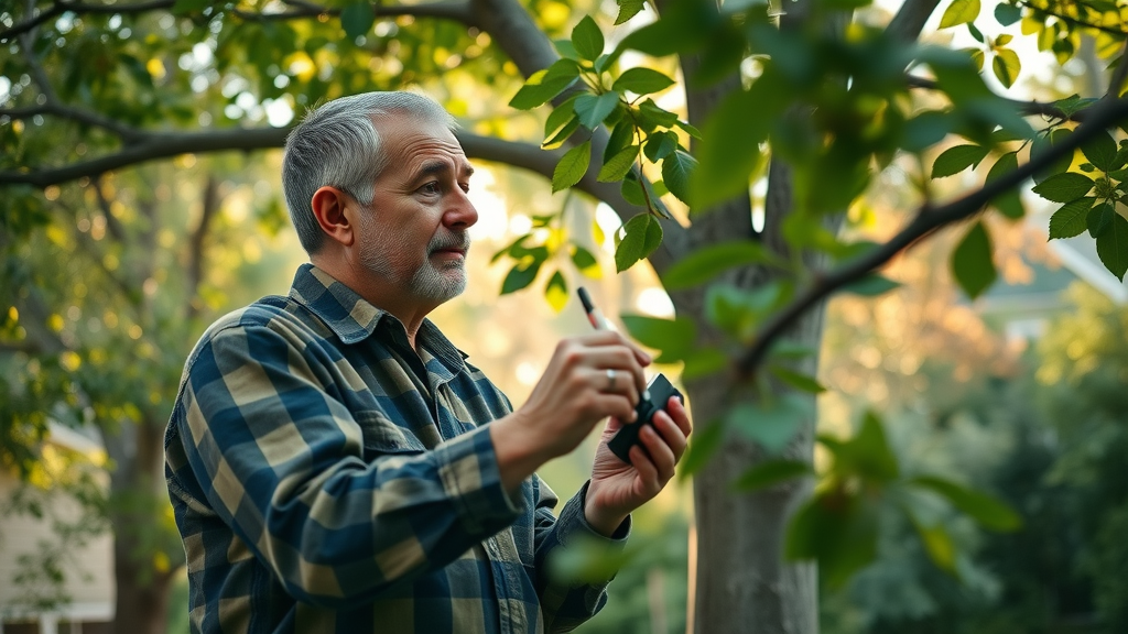 arborist tree health assessment visual inspection branches