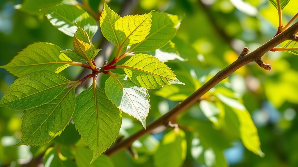 arborist inspecting tree health branch vibrant leaves early signs tree disease