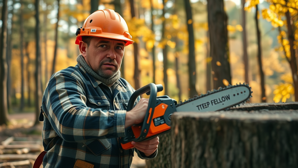 step-by-step face cut felling cut tree felling professional technique