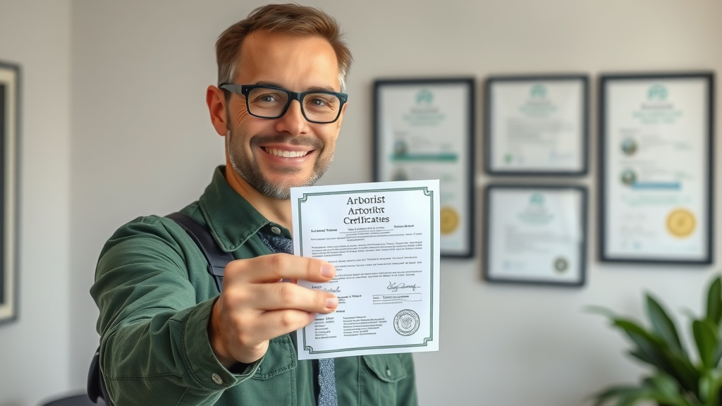 certified arborist credentials residential tree service metro area professional consultation