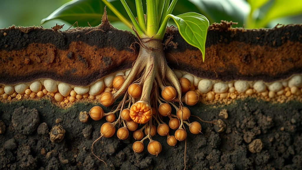 beneficial microorganisms plant root disease management organic control